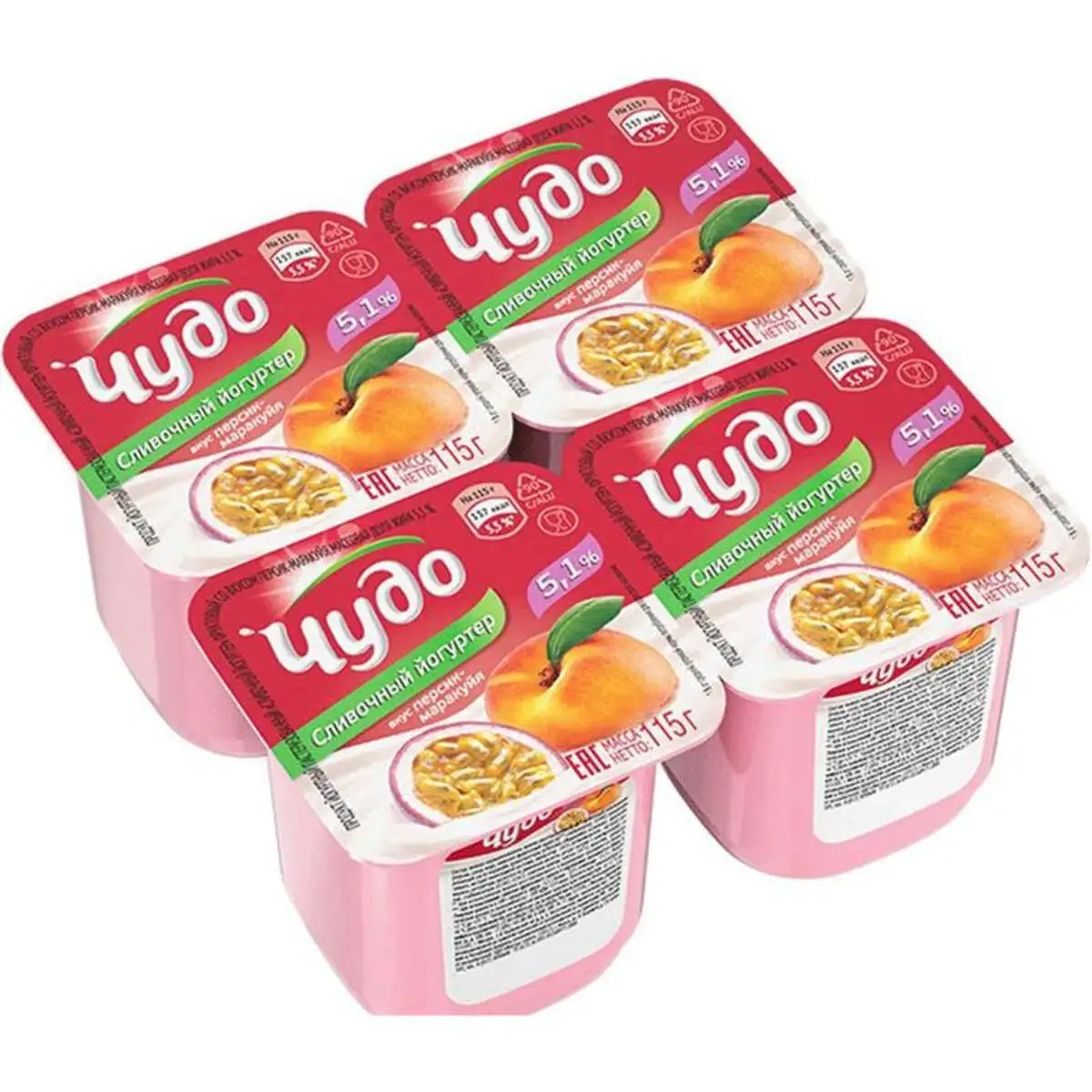 YOGURT CHUDO 115GR 5,1% SHAFTALI/MARAKUY