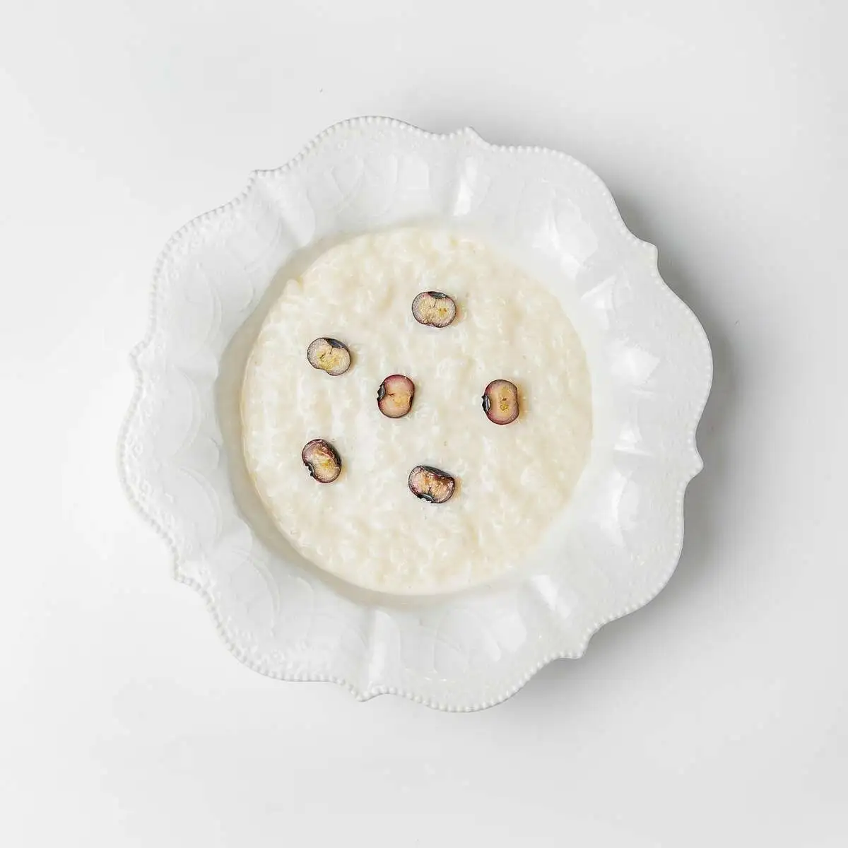 Каша рисовая с ягодами 