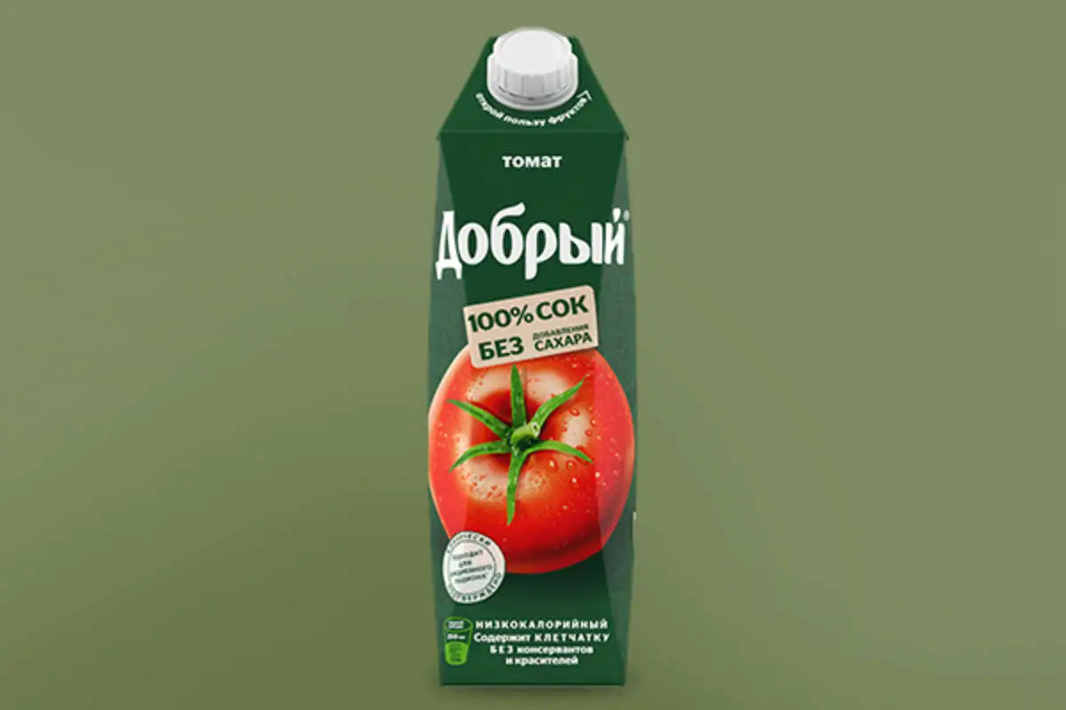 Сок «Добрый» томатный, 1л
