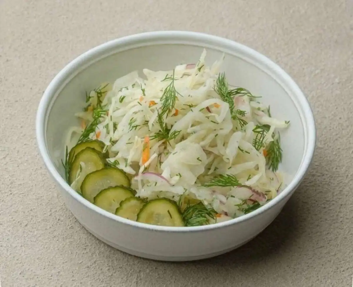 Капуста квашеная с ароматным маслом