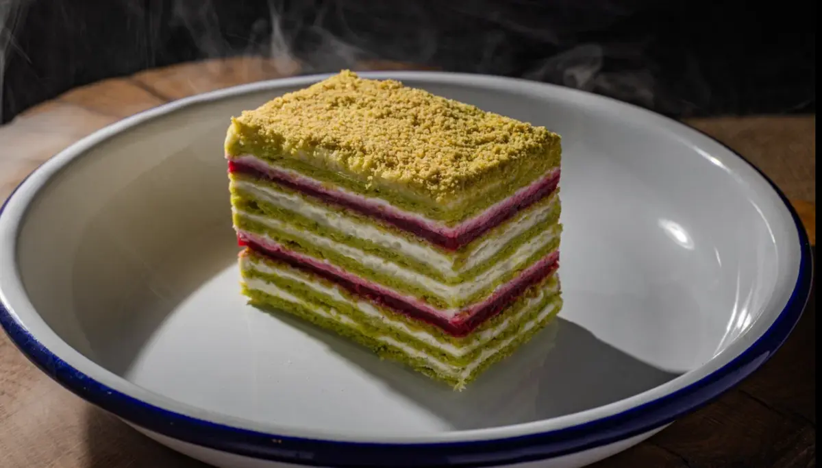 Торт Шпинат - Малина