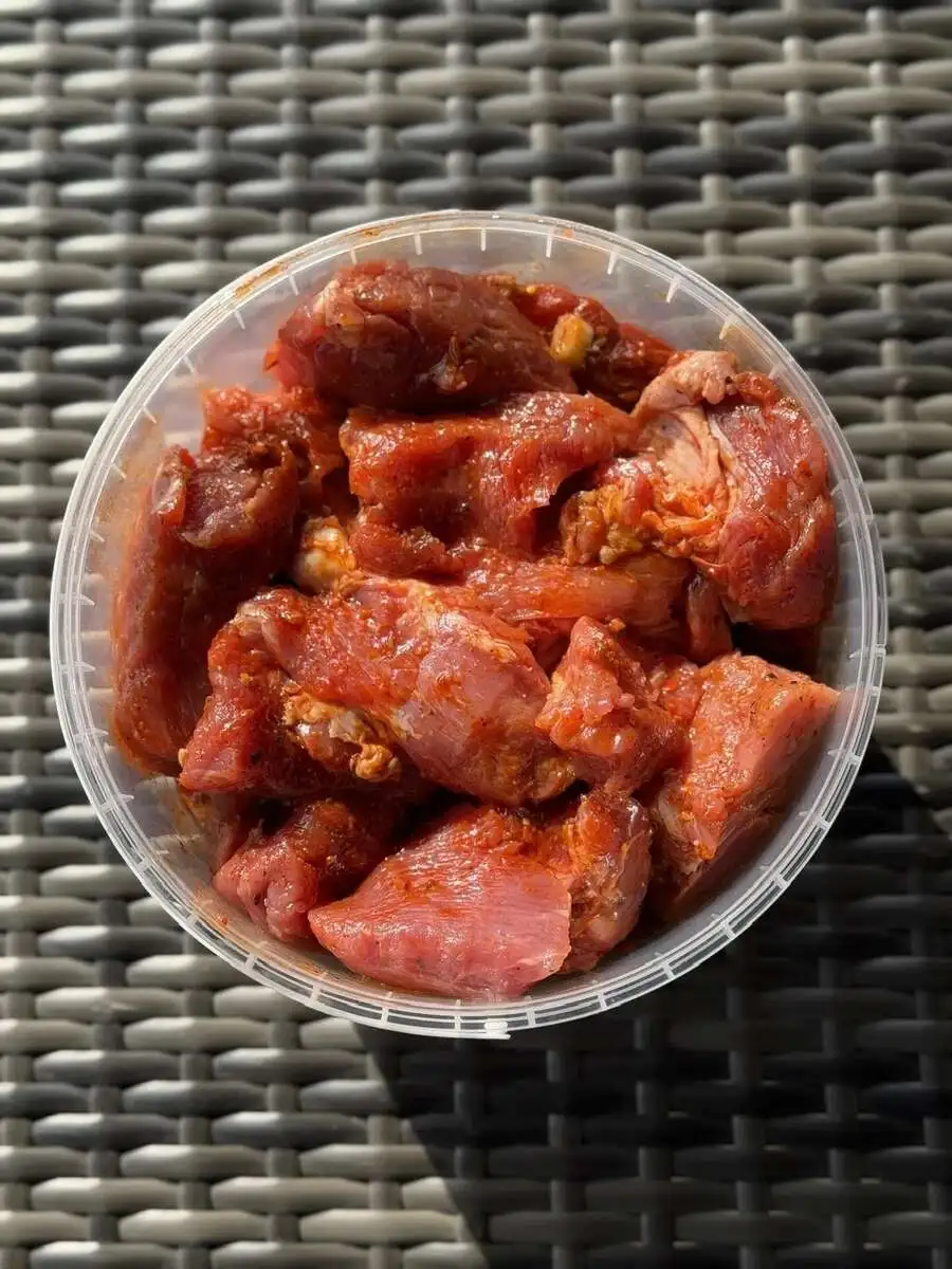 Шашлык из свиной шеи Грузинский