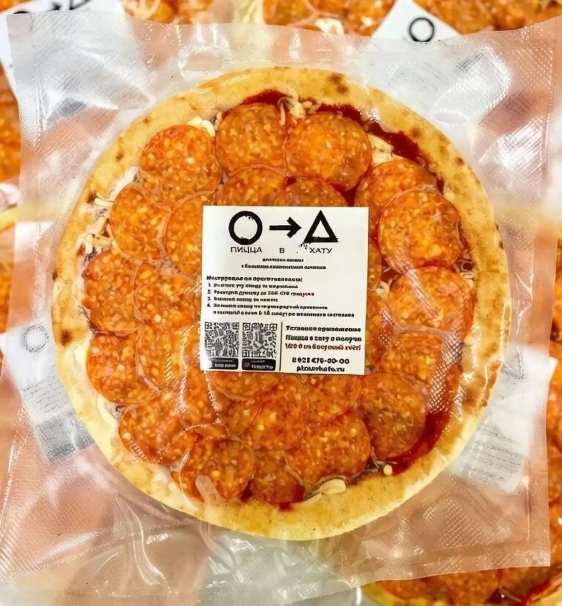 Ветчина грибы 25 замороженная