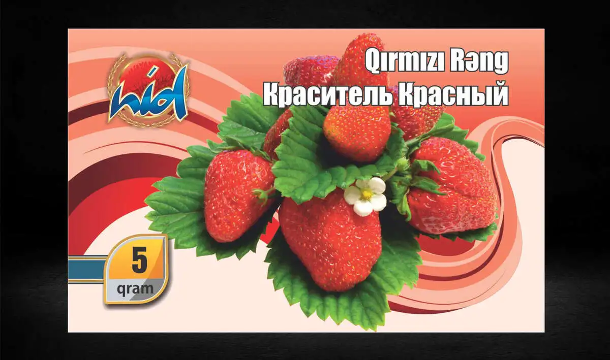 RENG NID TUND QRIMIZI 5GR 0134