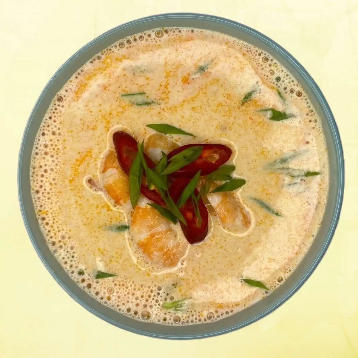 Том ям с креветкой