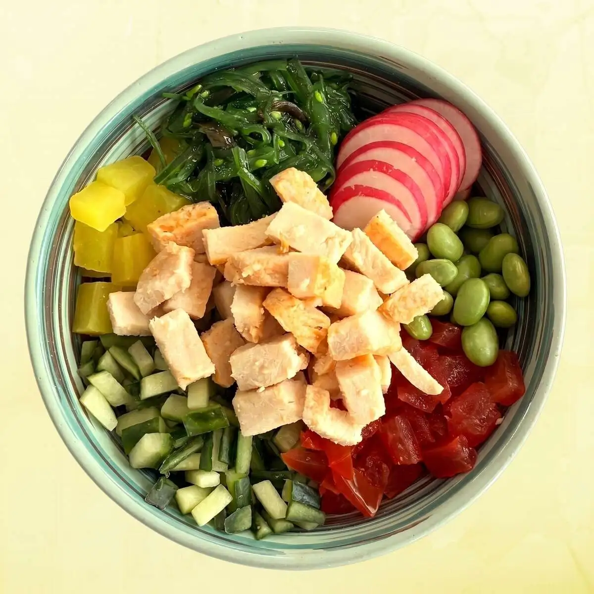 Поке с курицей