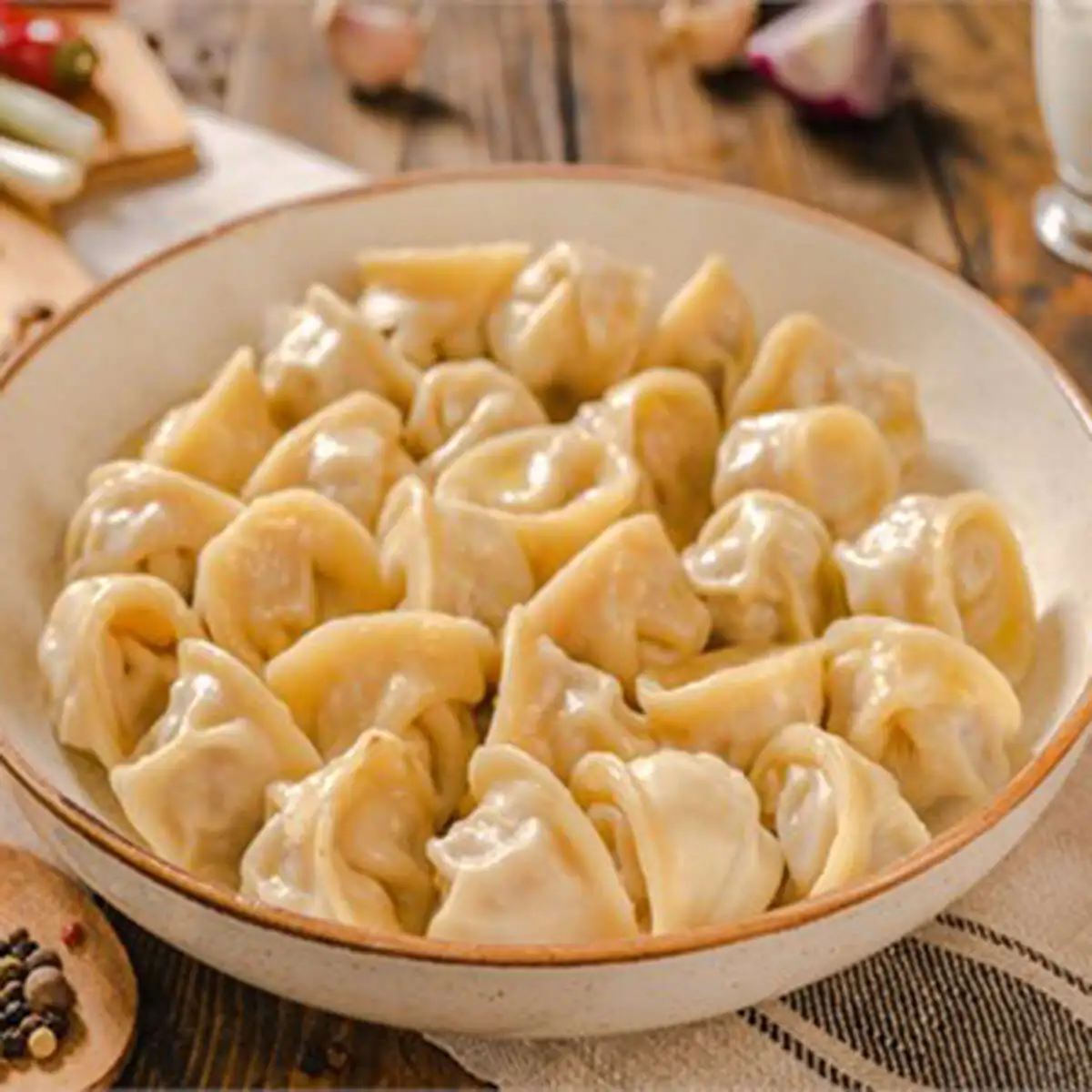 Пельмени с говядиной и курицей