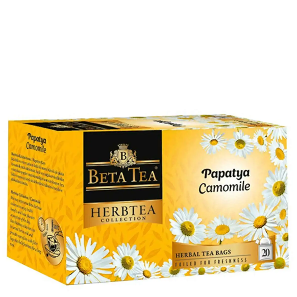 CAY BETA HERBTEA COLLECTION PAPATYA 20*1,5 QR