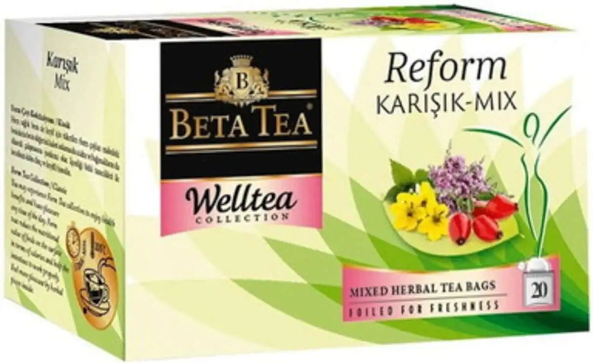 CAY BETA WELLTEA REFORM COLLECTION KAYISI 20*2 QR