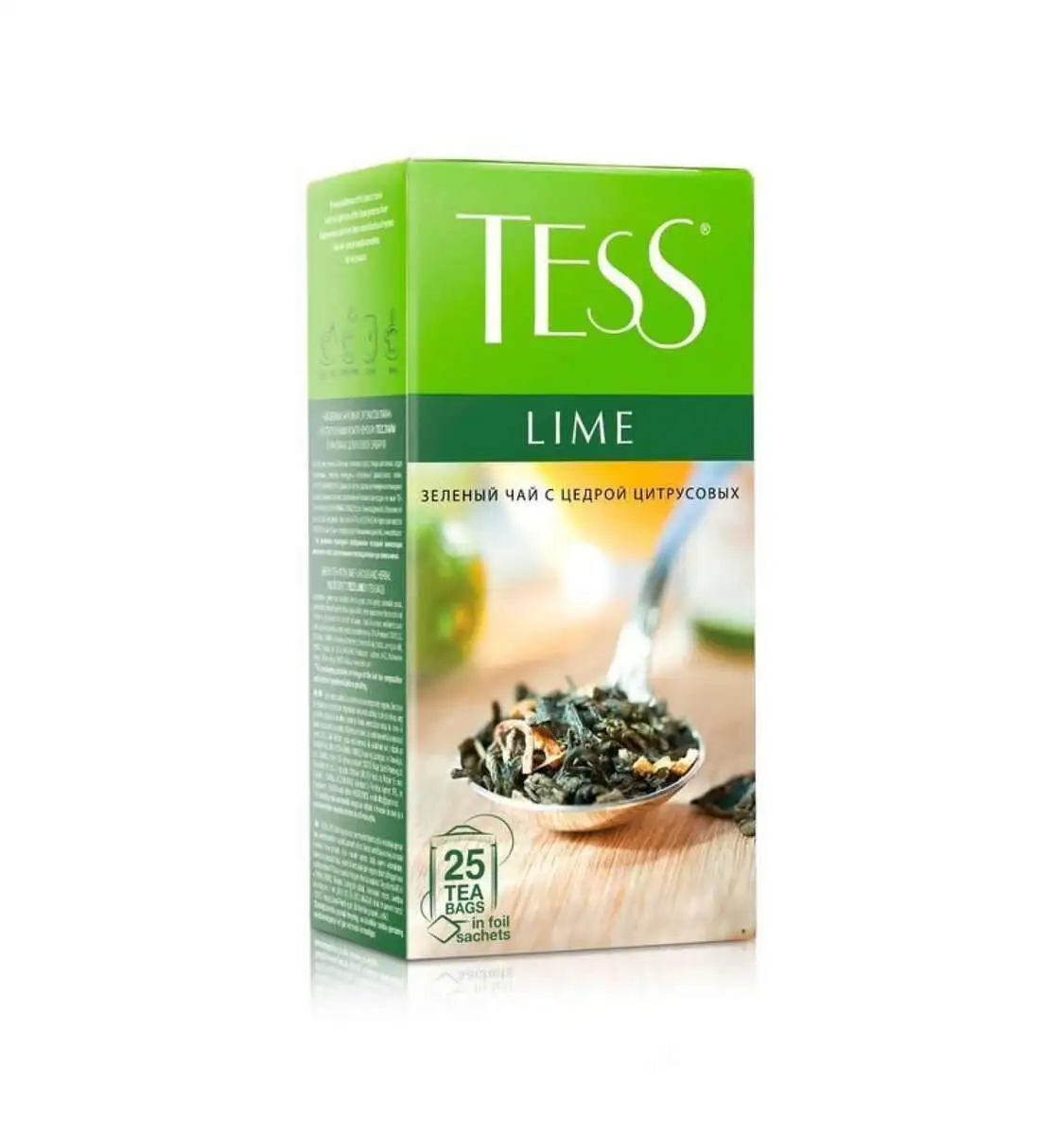 CAY TESS GREEN TEA LIME 25X1,5GR 37,7GR 5961