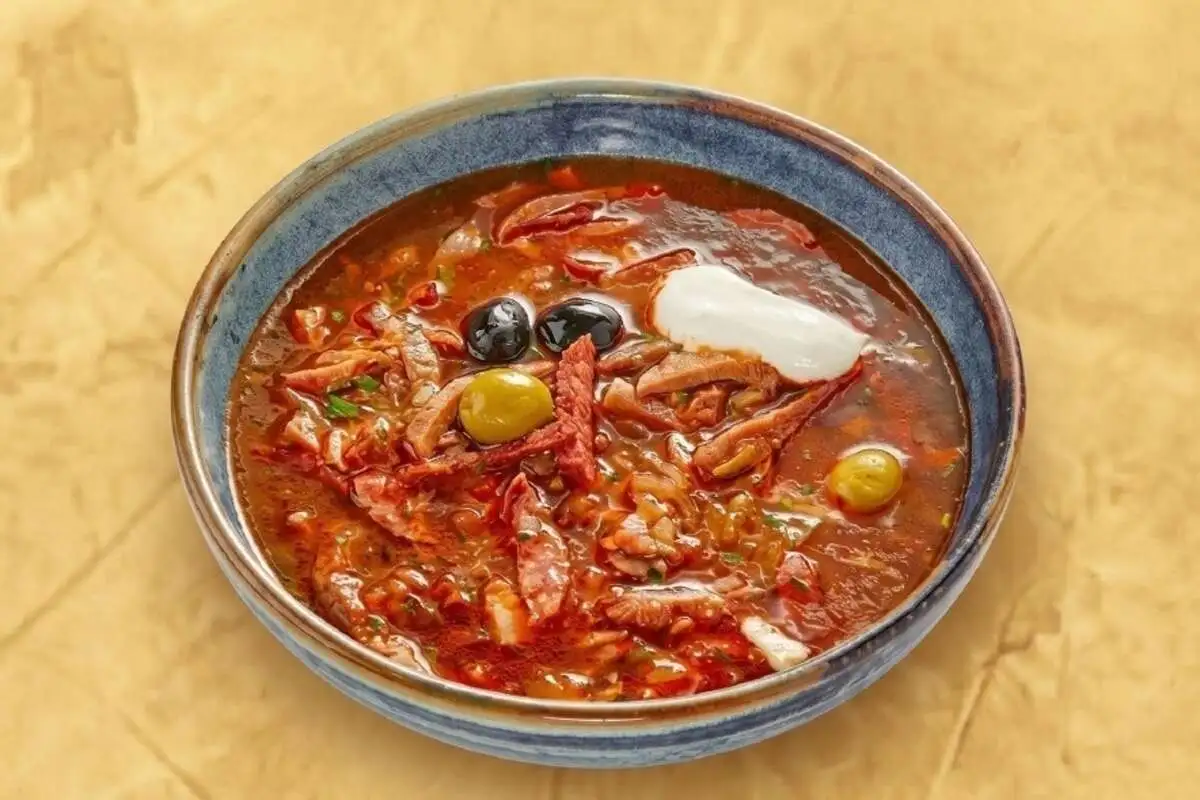 Солянка мясная
