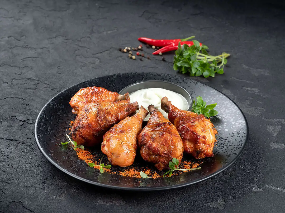 Шашлык из курицы (ножки) 