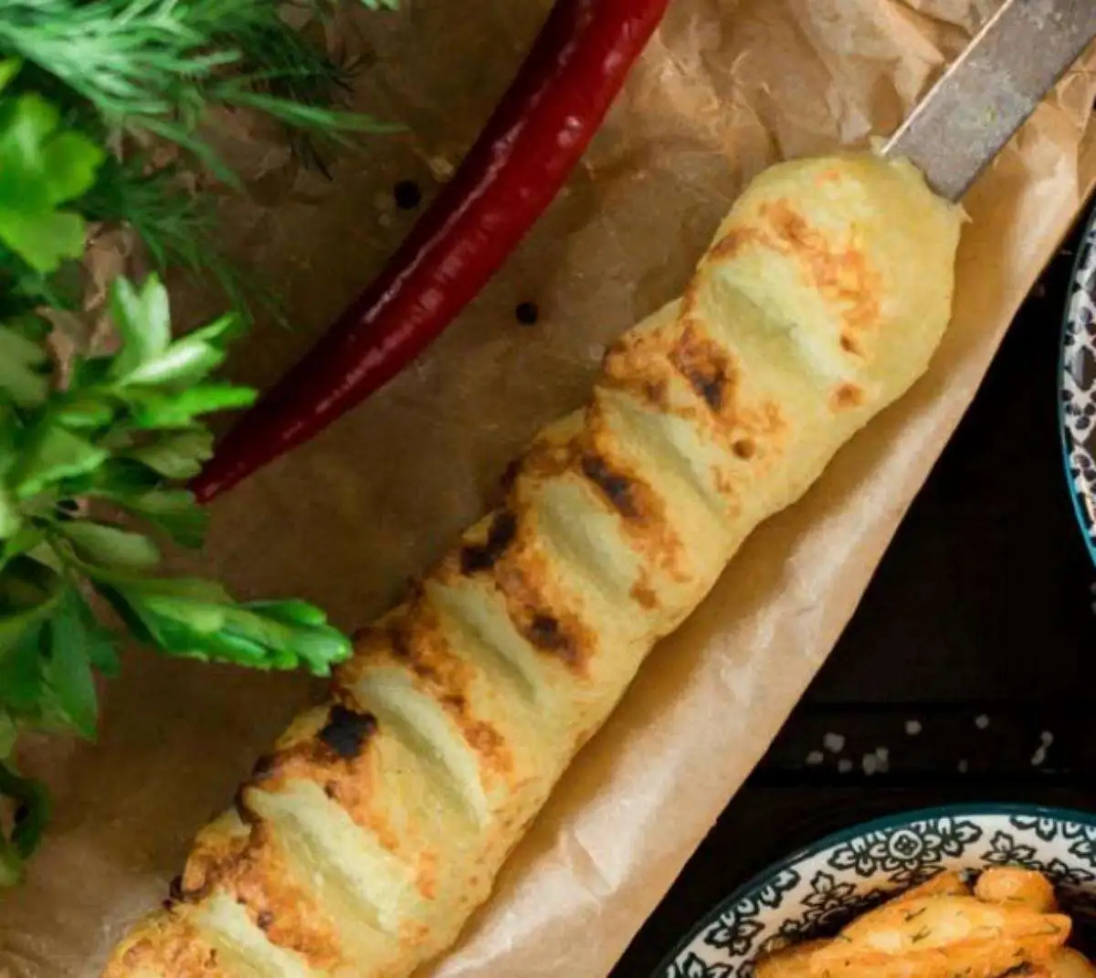 Люля из картофеля