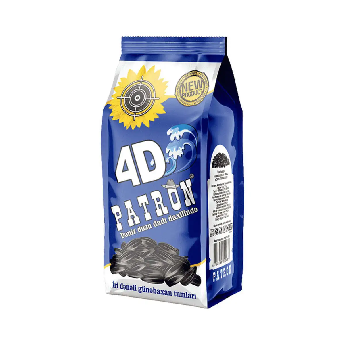 TUM PATRON QARA 4D DENIZ DUZLU 80 QR