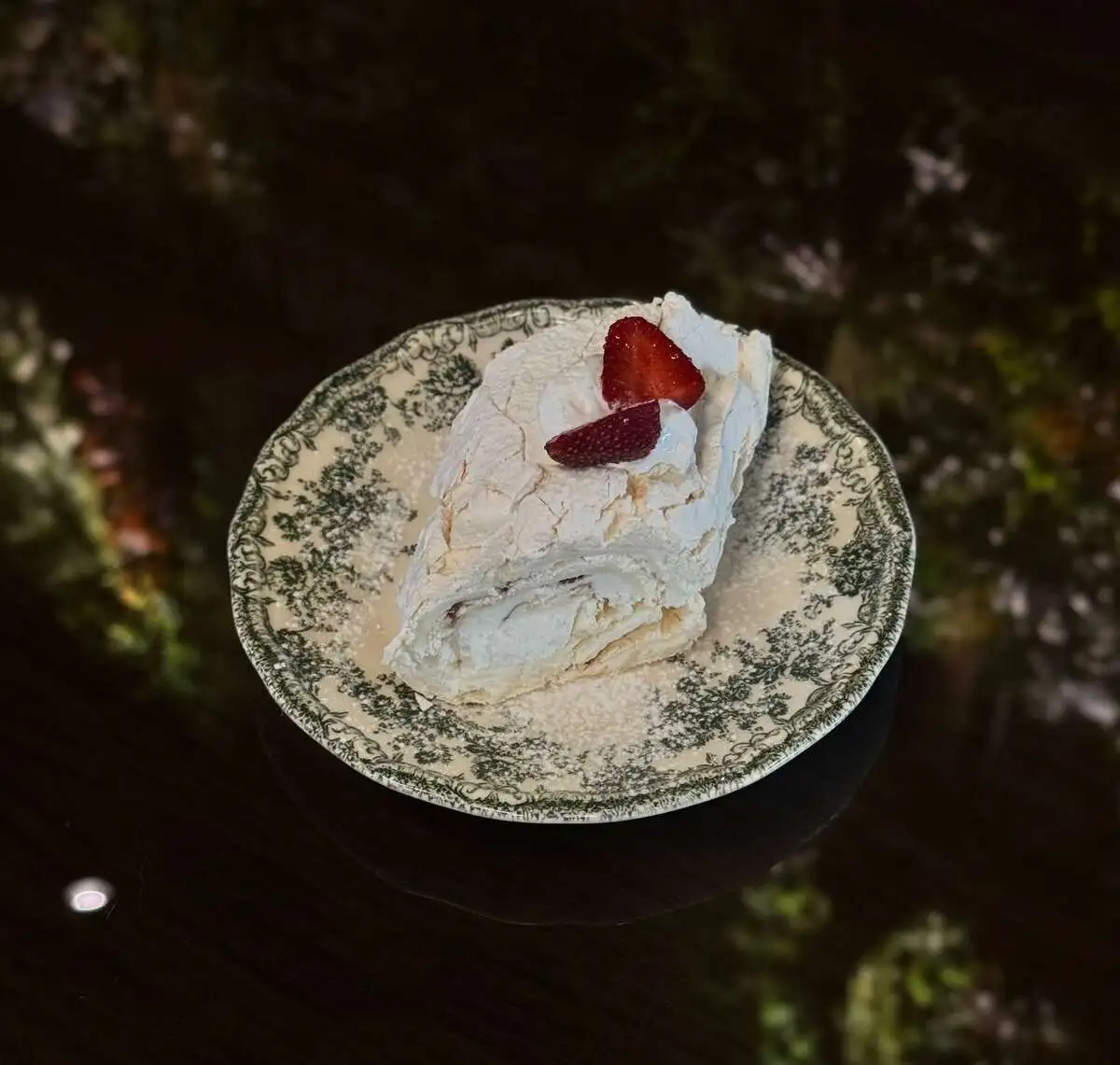 Меренговый рулет/Meringue roll
