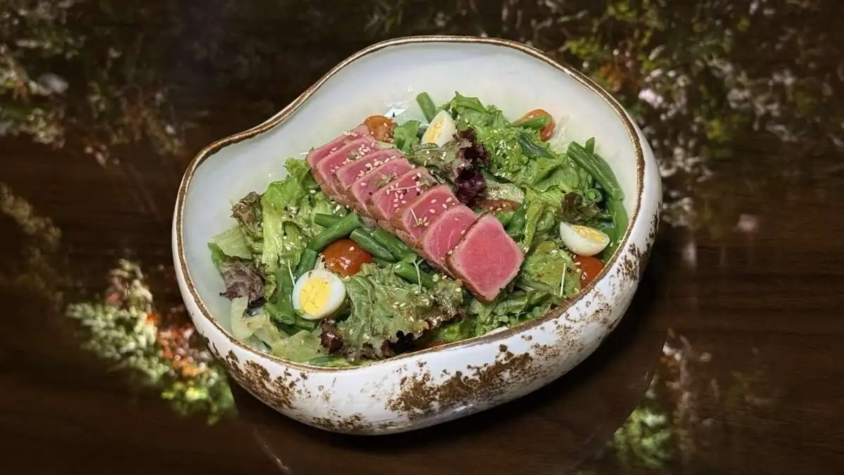 Салат Нисуаз с зеленой фасолью / Nicoise Salad with Green Beans