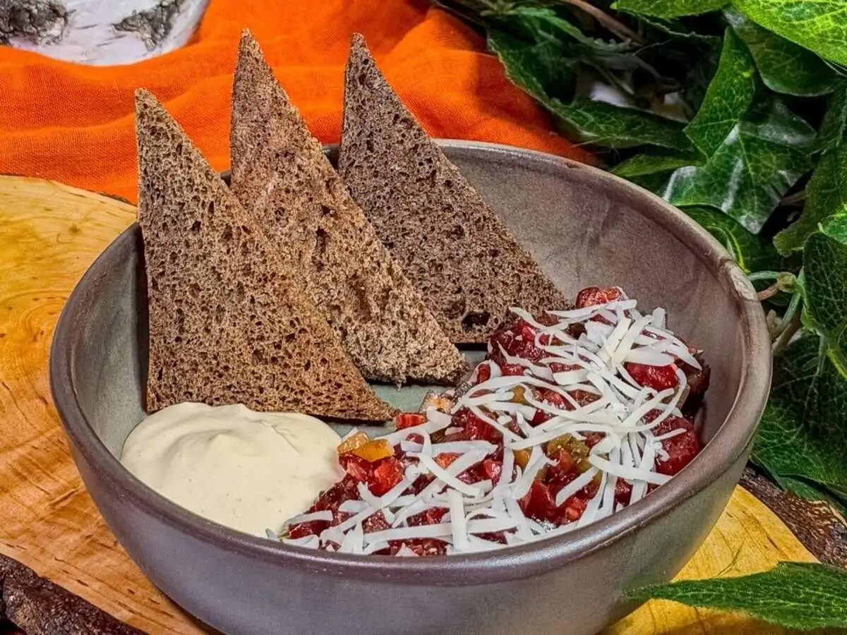 Закуска из рубленной говядины