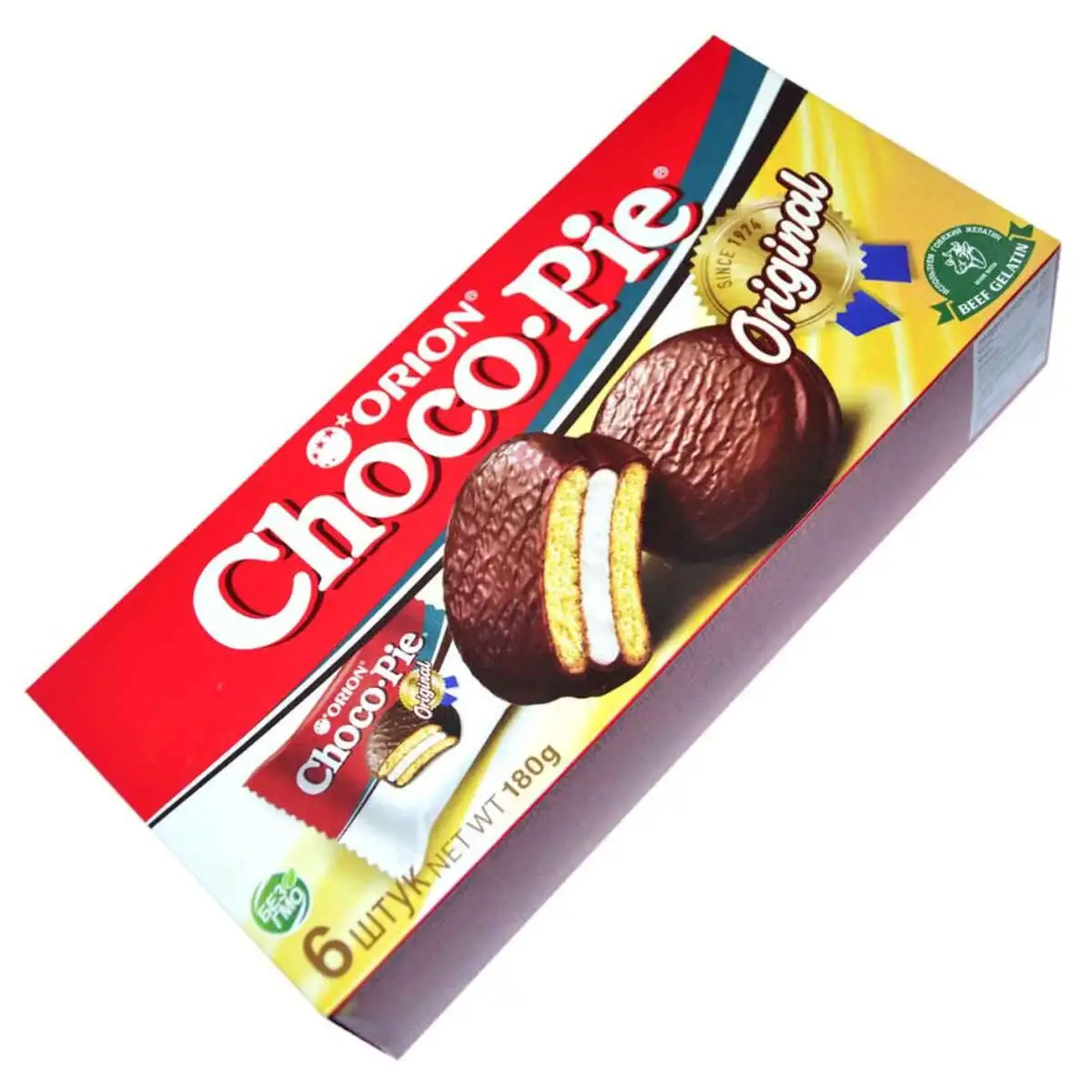 ORION CHOCO PIE 6*30GR