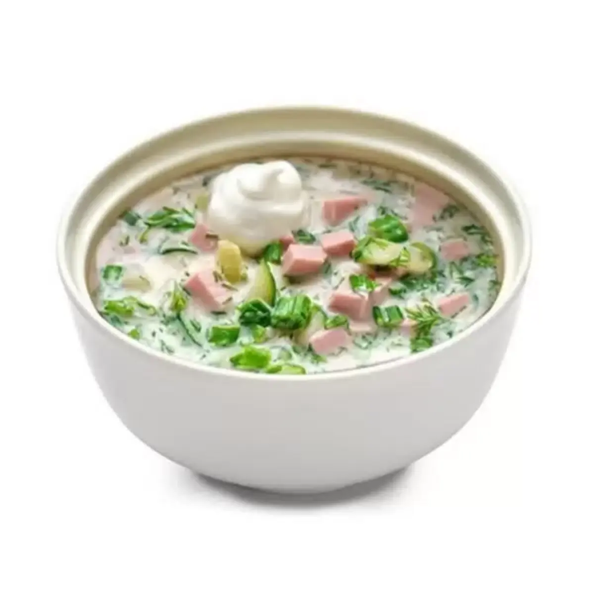Окрошка на кефире