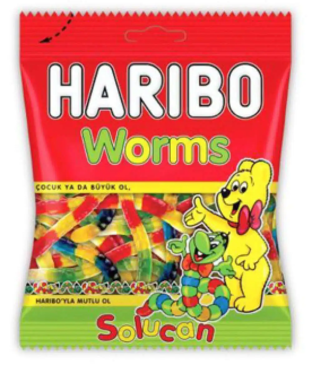 HARIBO WORMS 160GR 5097