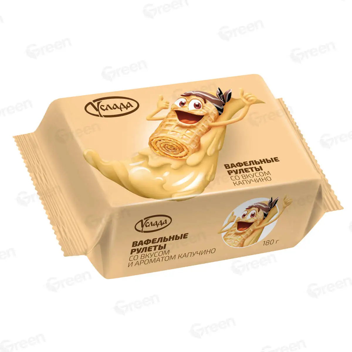 VAFLI RULET USLADA KAPUCINO 180GR*18