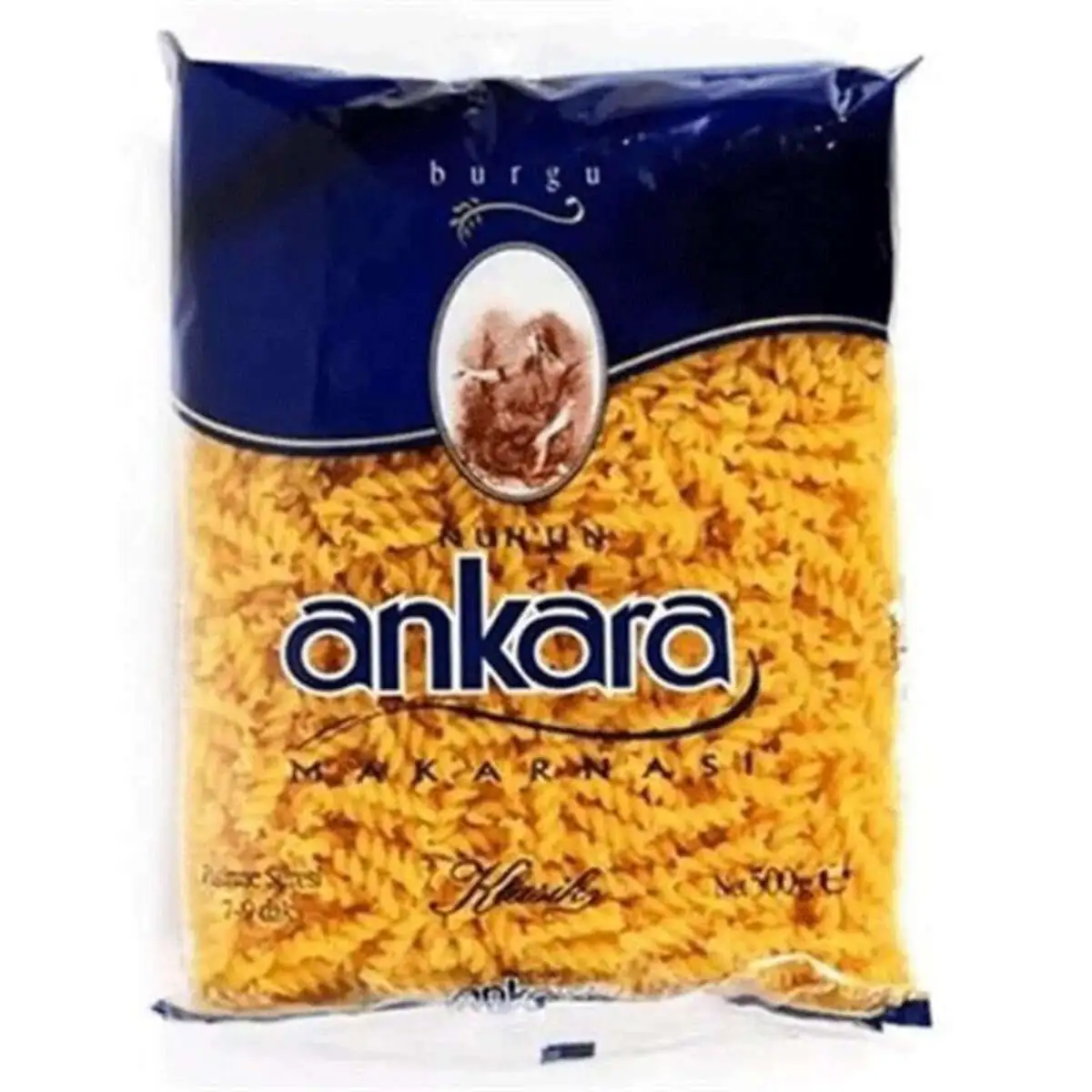 MAKARON ANKARA VIT 500GR BURGU