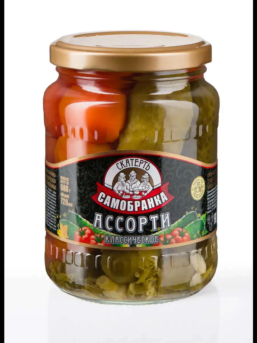 SKATERT SAMOBRANKA ASSORTI (POMIDOR-XIYAR) TURSUSU