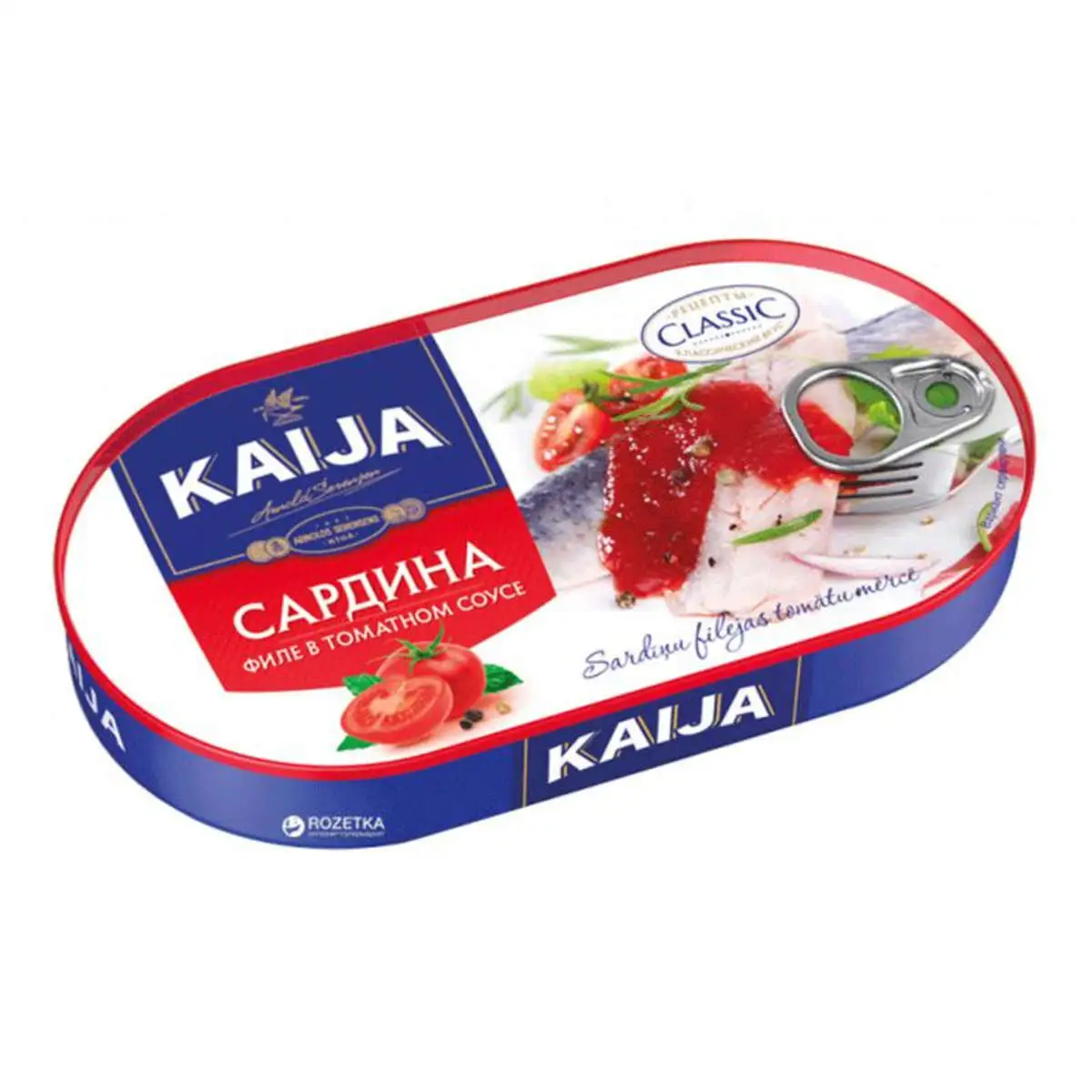 KONSERVA KAIJA SARDINA FILE/TOMAT 170GR