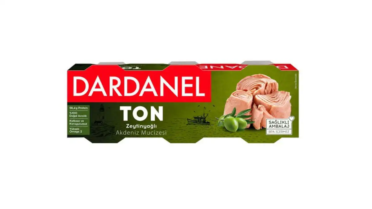 TON BALIQ ZYT YAGI 3x16x75GR DARDANEL