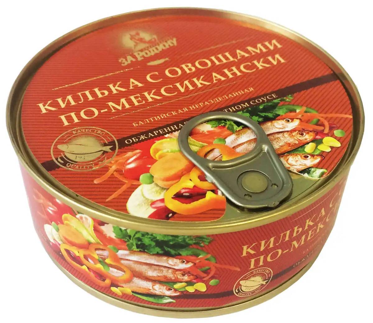 KONSERVA KILKA ZA RODINU 240GR PO MEKSIKANSKI 6536