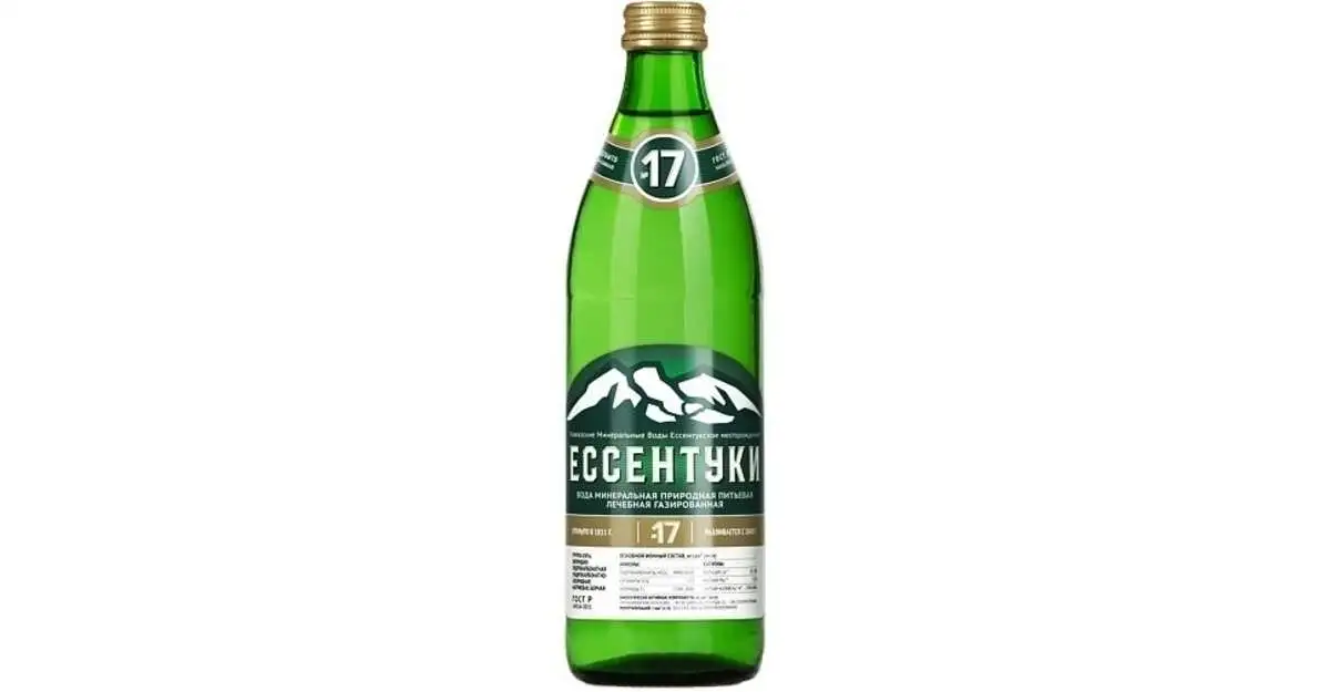 Вода минеральная Ессентуки №17 0,45л.(м)