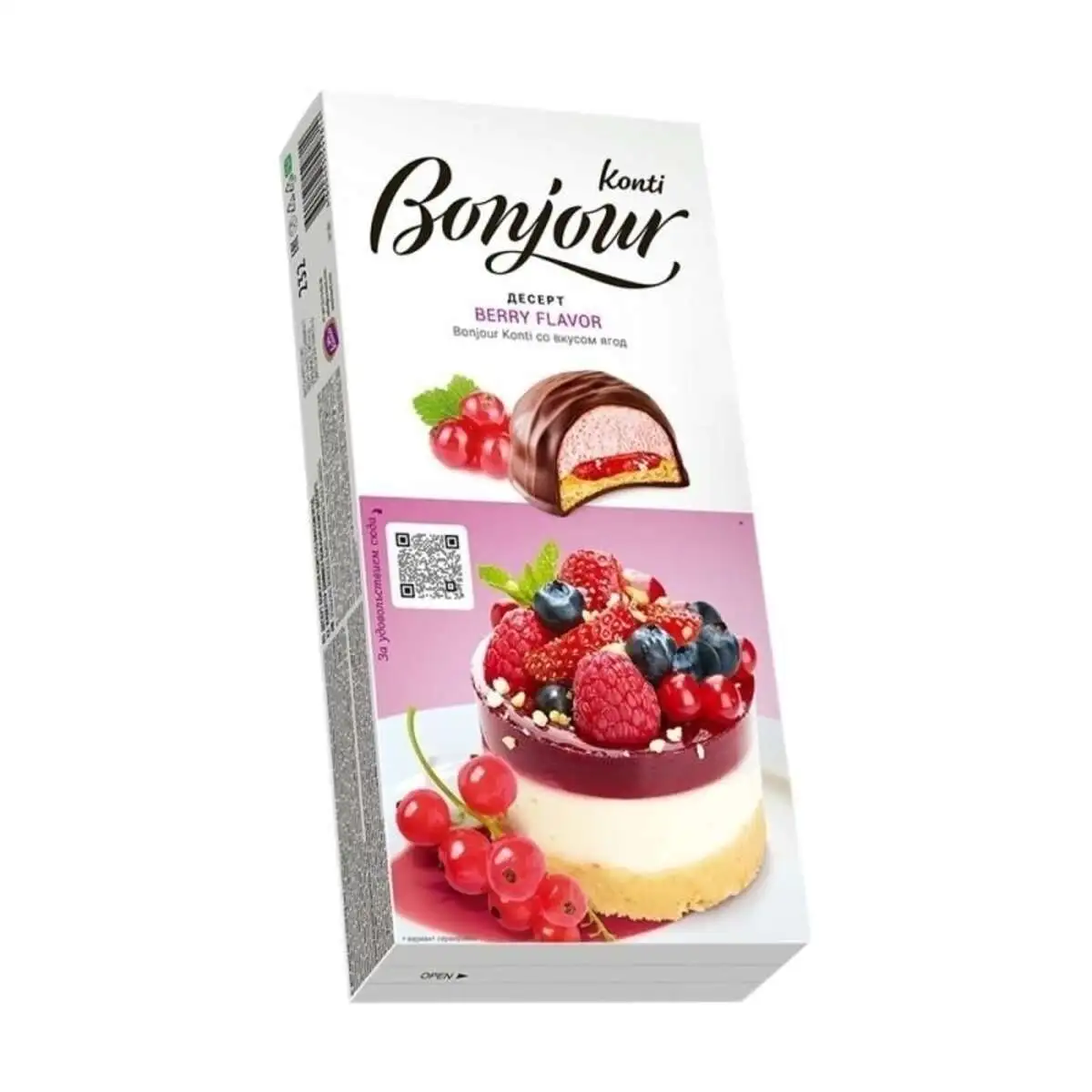 Десерт Бонжур Вкус Ягод 232гр