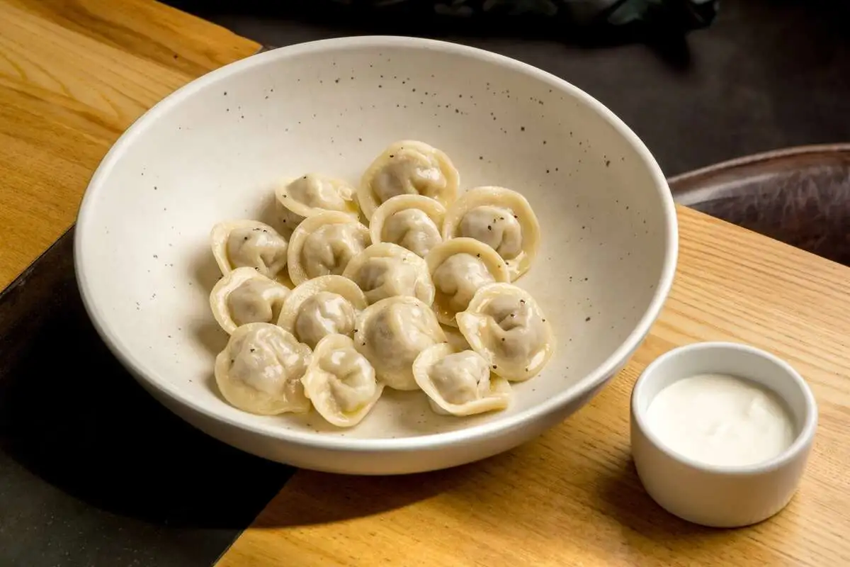 Домашние мясные пельмени