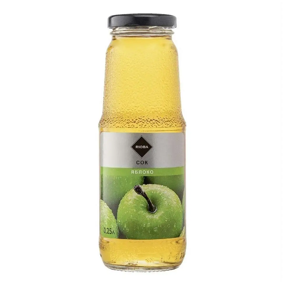 Сок Яблочный Rioba 0,25л(м)