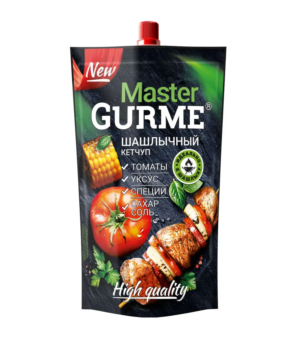 KETCUP MASTER GURME  SASLICNIY  300 QR PAKET 