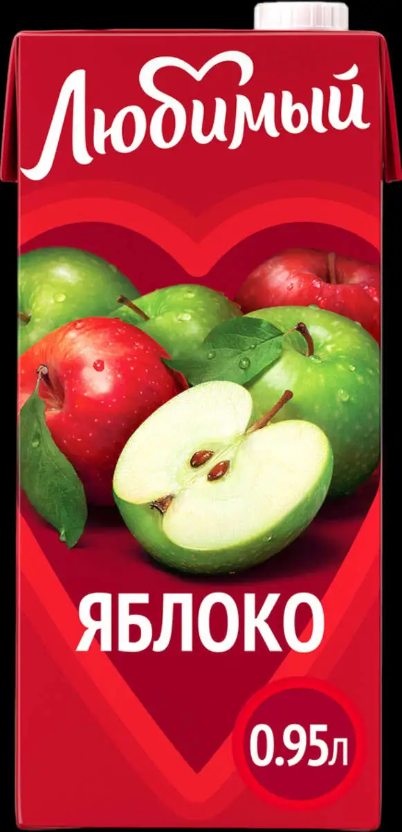 SOK LYUBIMIY 0.95L YABLOKO OSVETLENNIY 6052