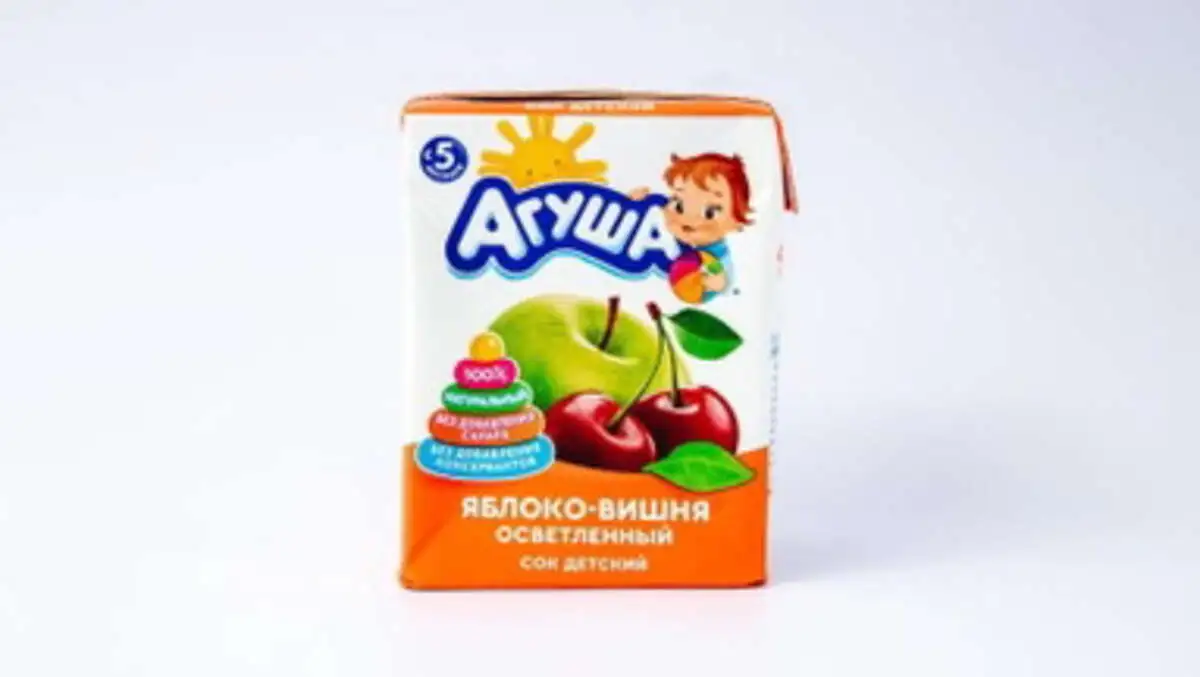 SOK AGUSHA 200ML YABLOKO/VISHNYA 6806