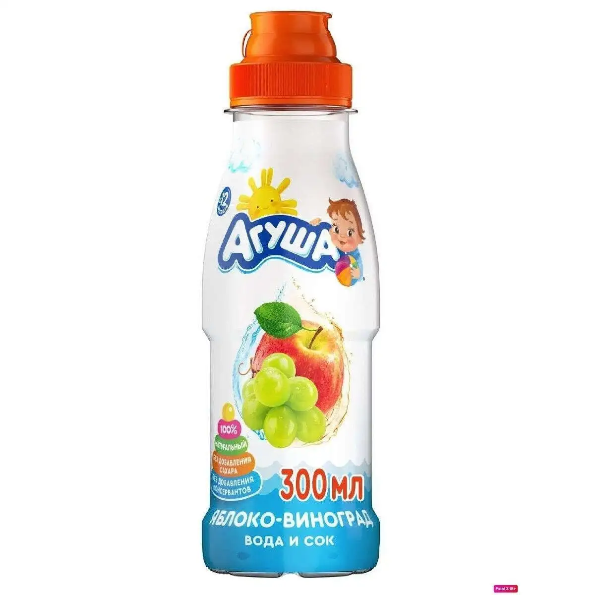 AGUSA SOK YABLOKO-VINOQRAD 300 ML