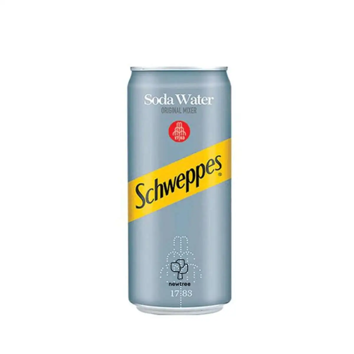 SCHWEPPES SODA WATER 330ML 