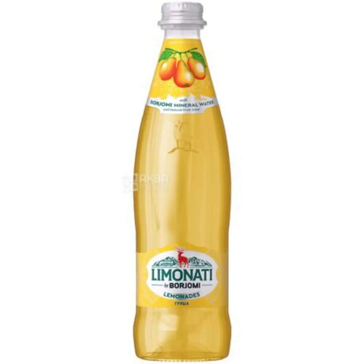BORJOMI GLS 0.5 X 12 LM PEAR
