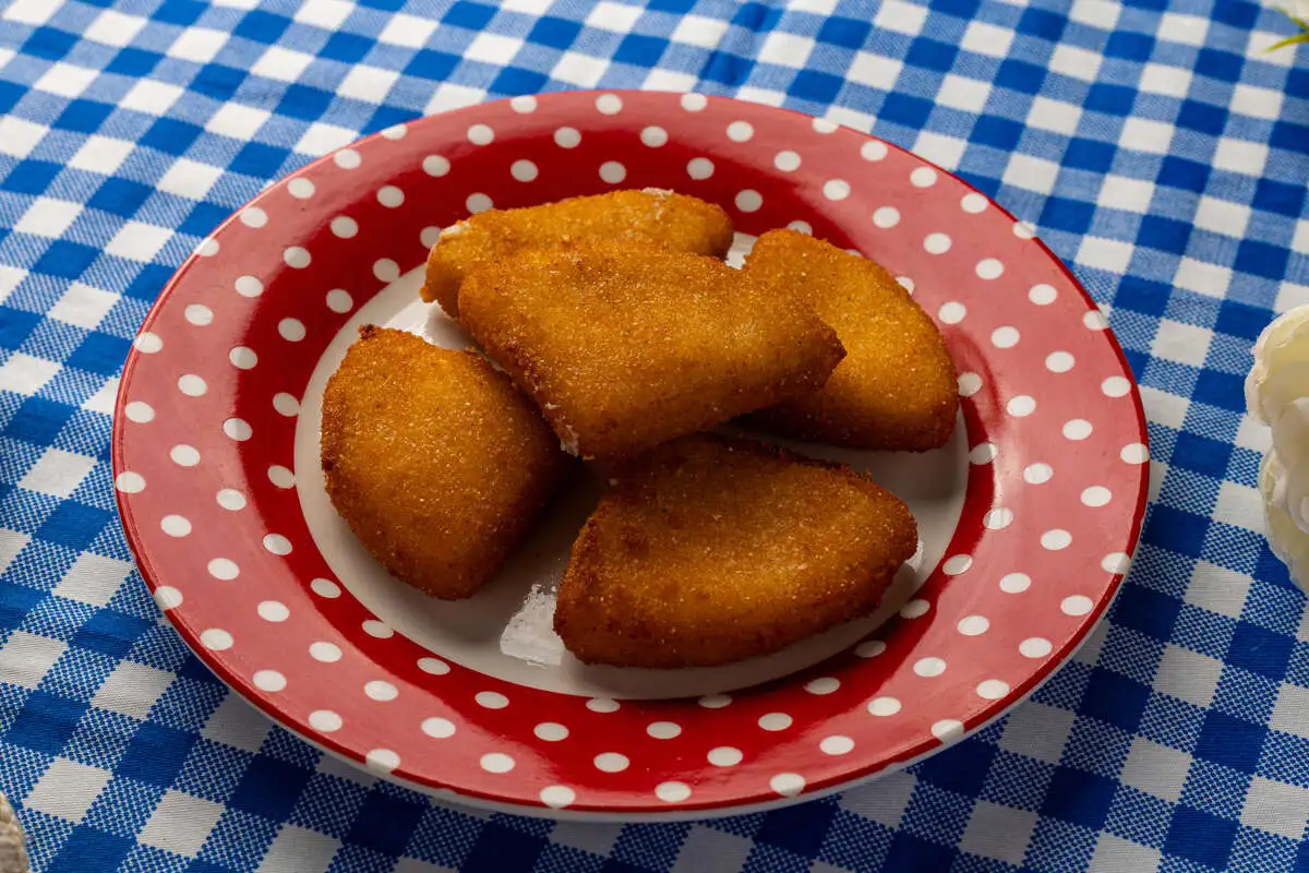 Хрустящие сырные треугольники (детское)