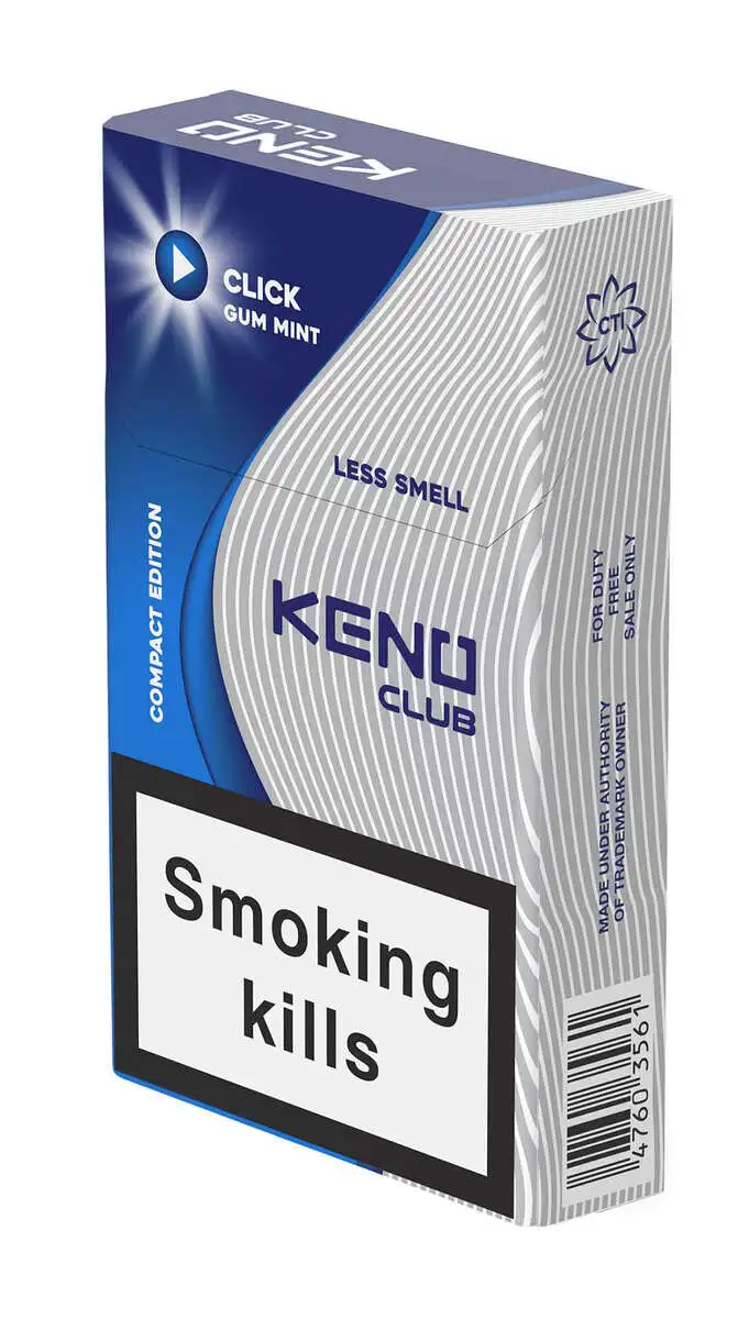 SIQARET KENO NANO CLICK GUM MINT 