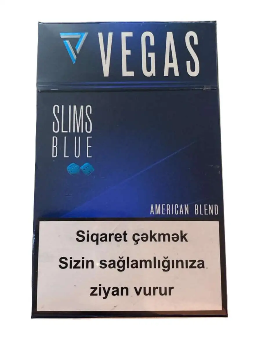 SIQARET VEGAS BLUE SLIMS