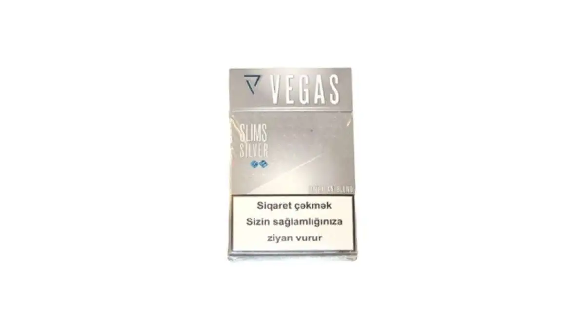 SIQARET VEGAS SILVER SLIMS
