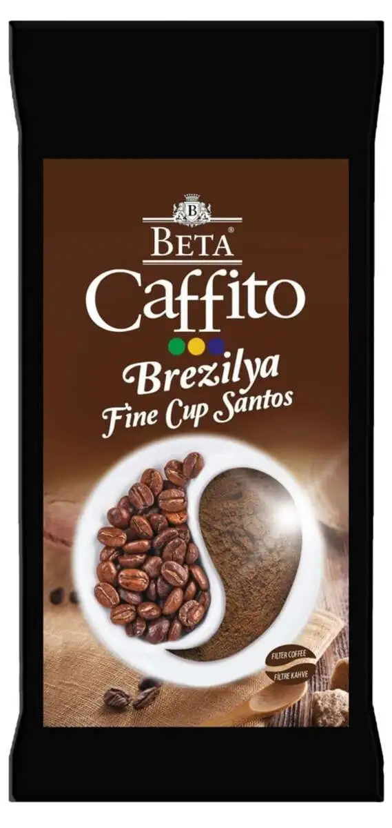 KOFE BETA KAVRLMS CEKIRDK BREZIL FINE SANTS 250QR