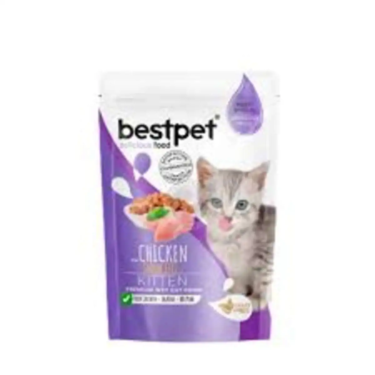 BESTPET CHICKEN KITTEN  85 QR