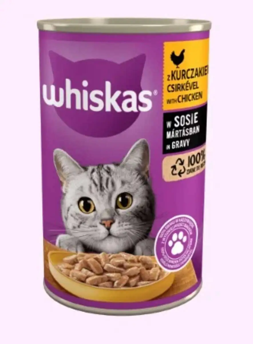 WHISKAS QOVYADINA V SOUSE 400GR 0902