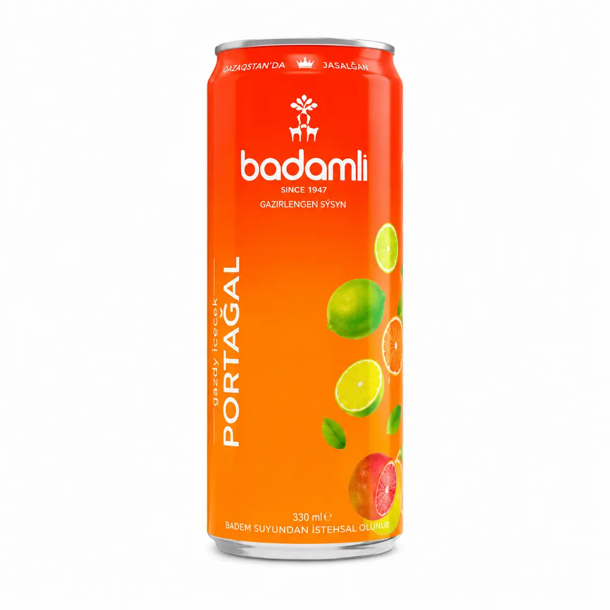 BADAMLI QAZLI LAYM VE PORTAGAL 24X330ML