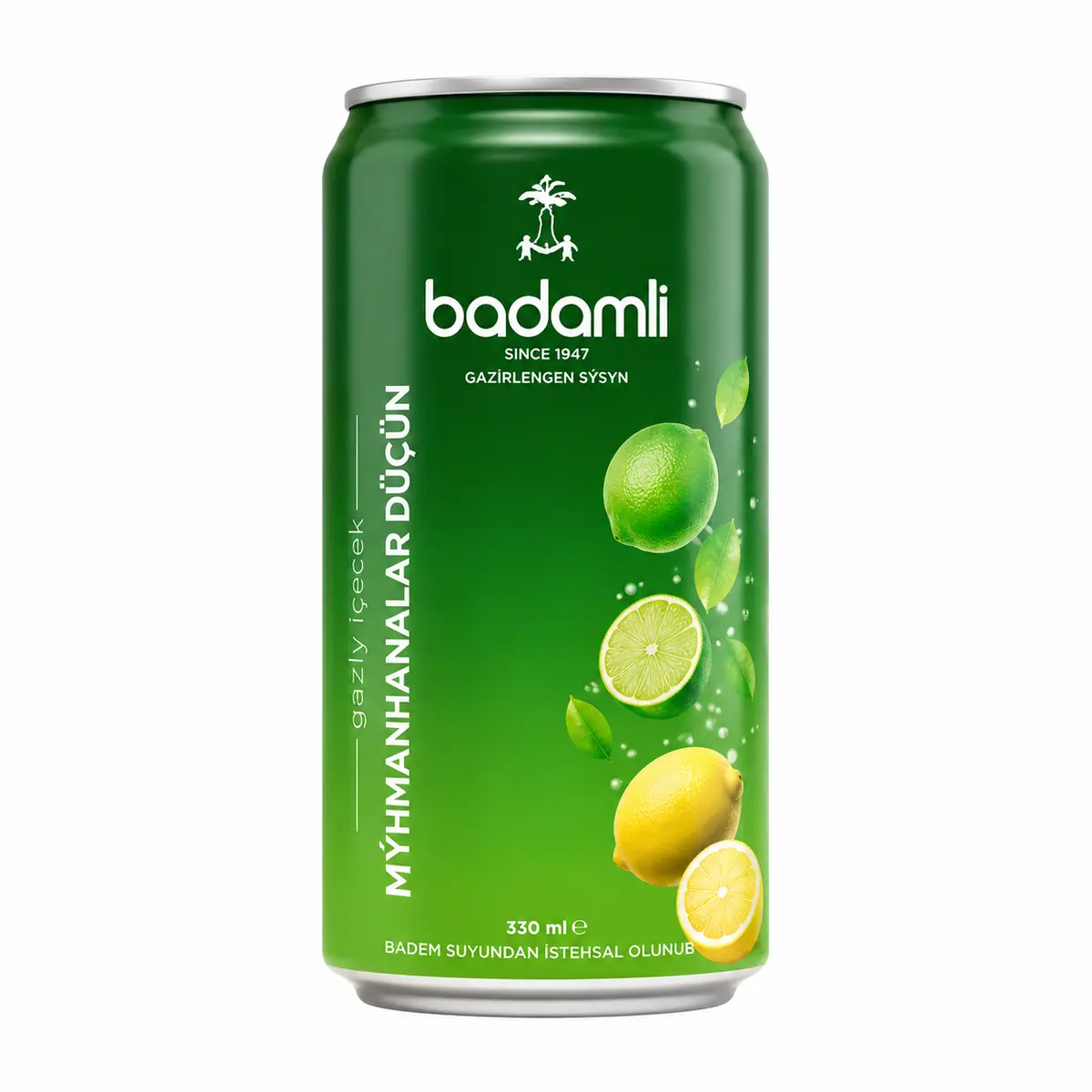 BADAMLI QAZLI LIMON LAYM NANELI 24X330ML