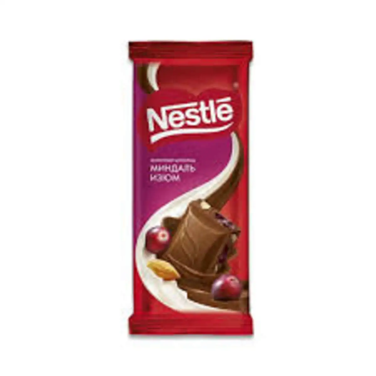 PLITKA NESTLE CHOC ALMOND RAISIN KZ 82 QR